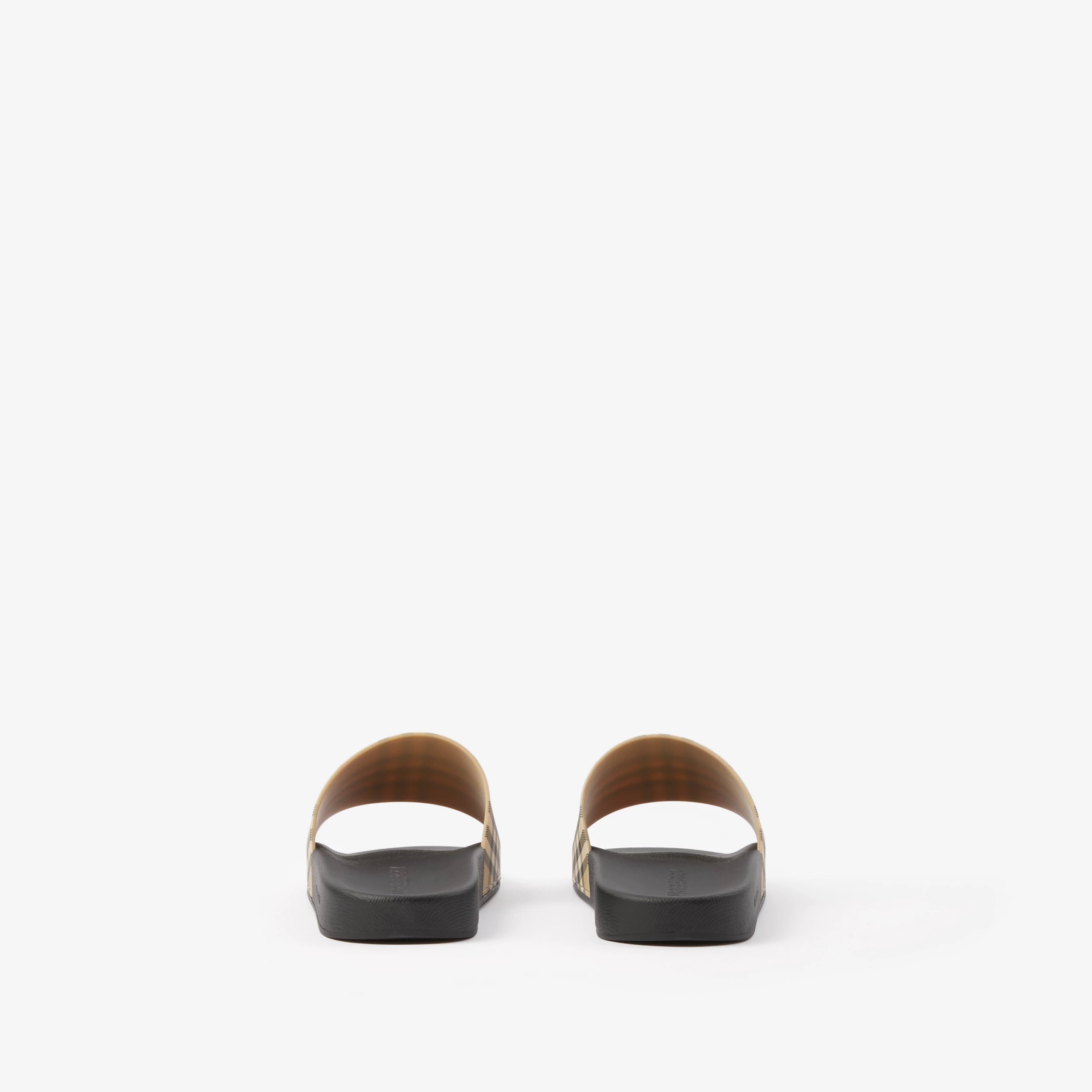 BURBERRY Check Slides