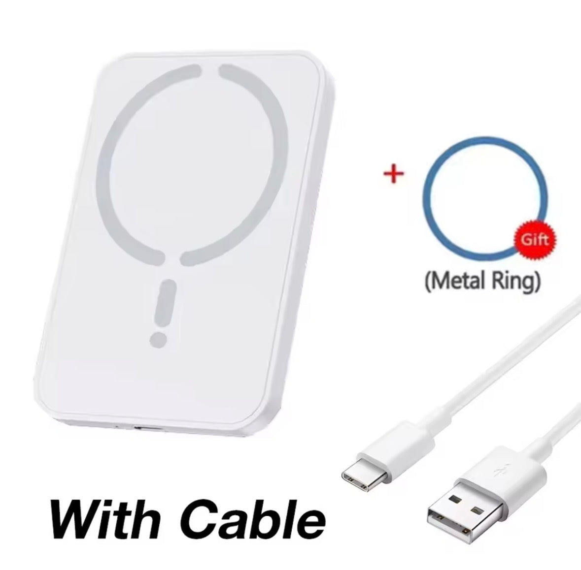 Magnetic GPS Phone Holder Wireless Charger For Magsafe Type C Charger