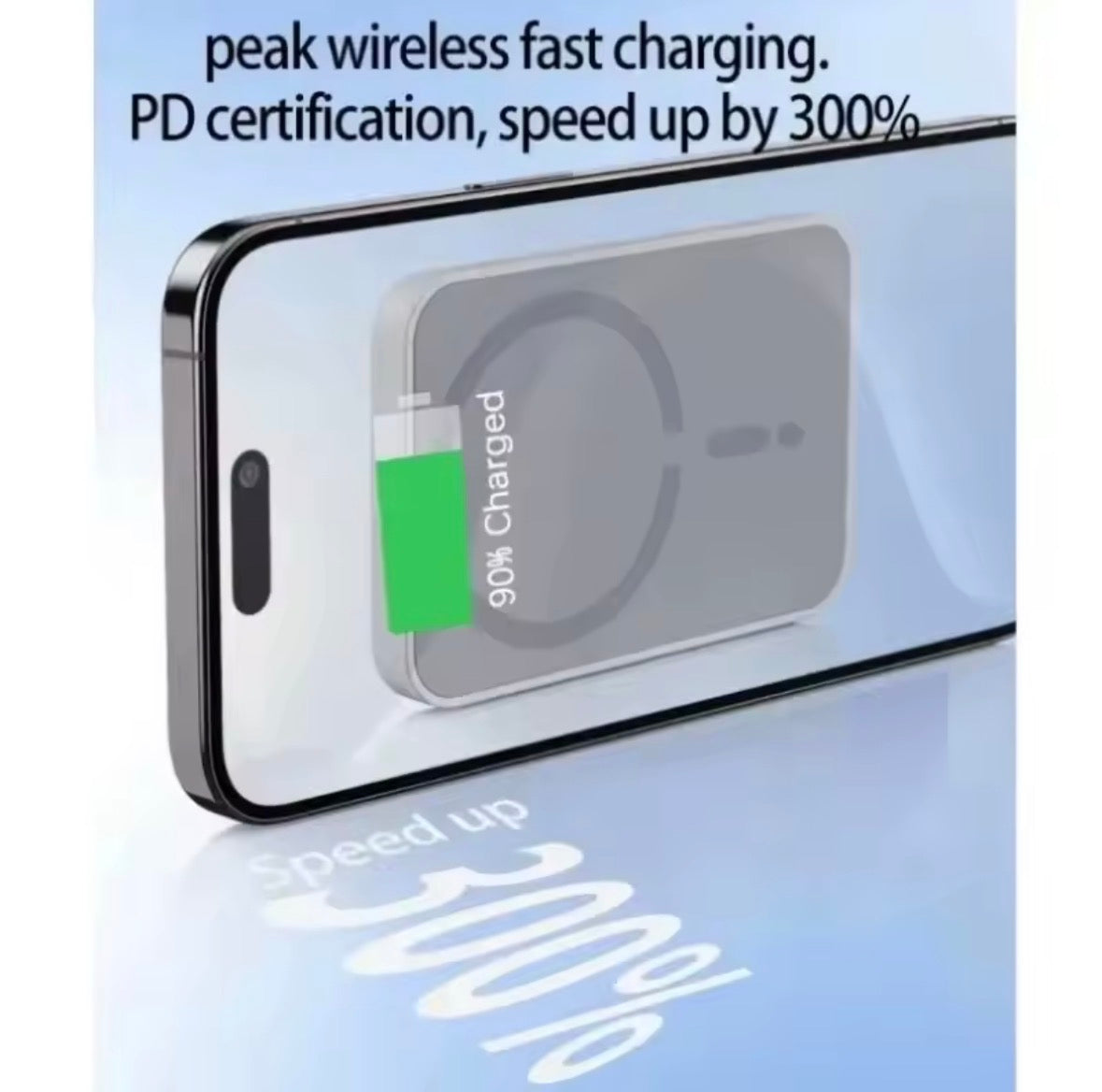 Magnetic GPS Phone Holder Wireless Charger For Magsafe Type C Charger
