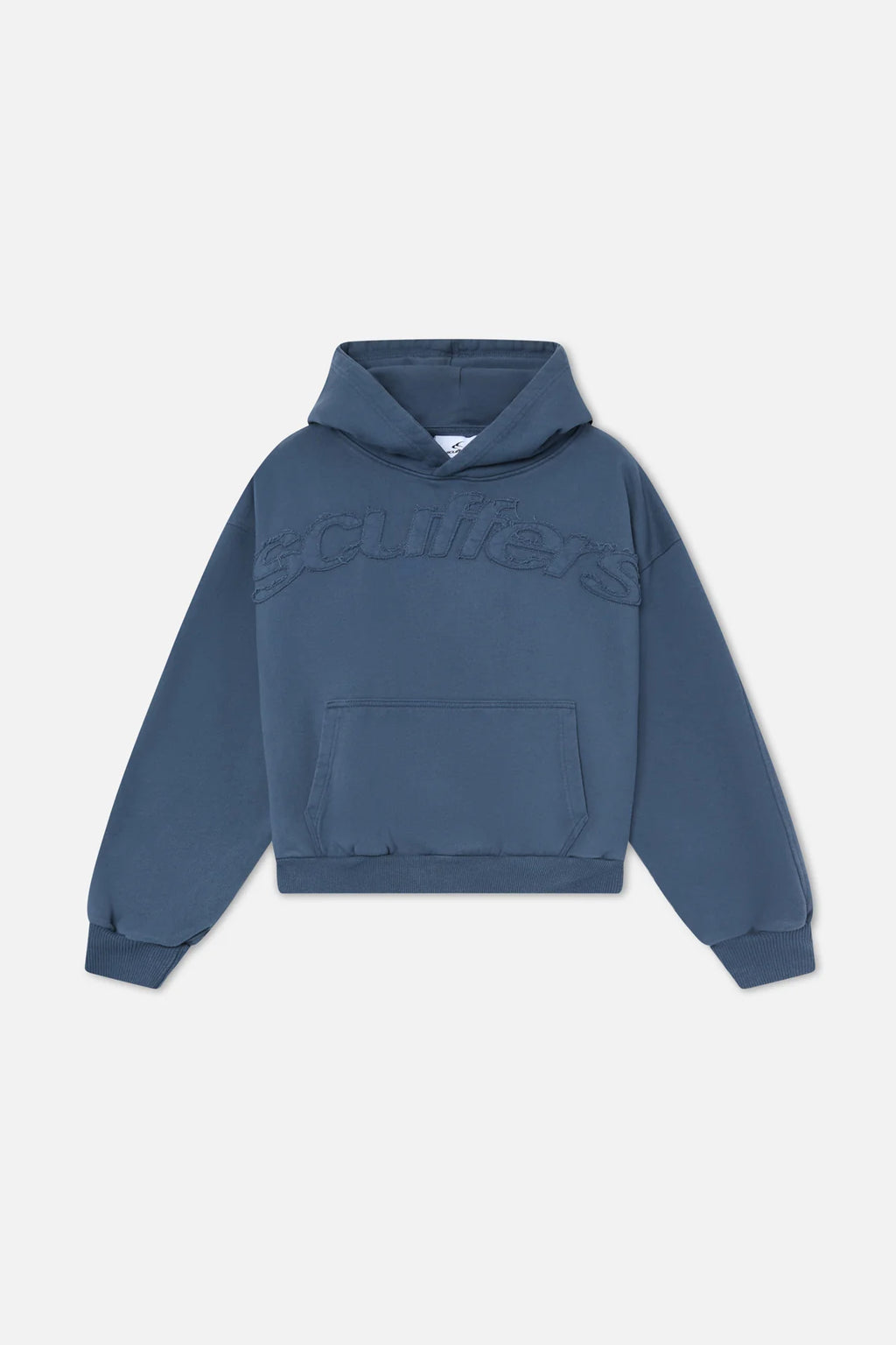 Raw Blue Scuffers Hoodie Y2K