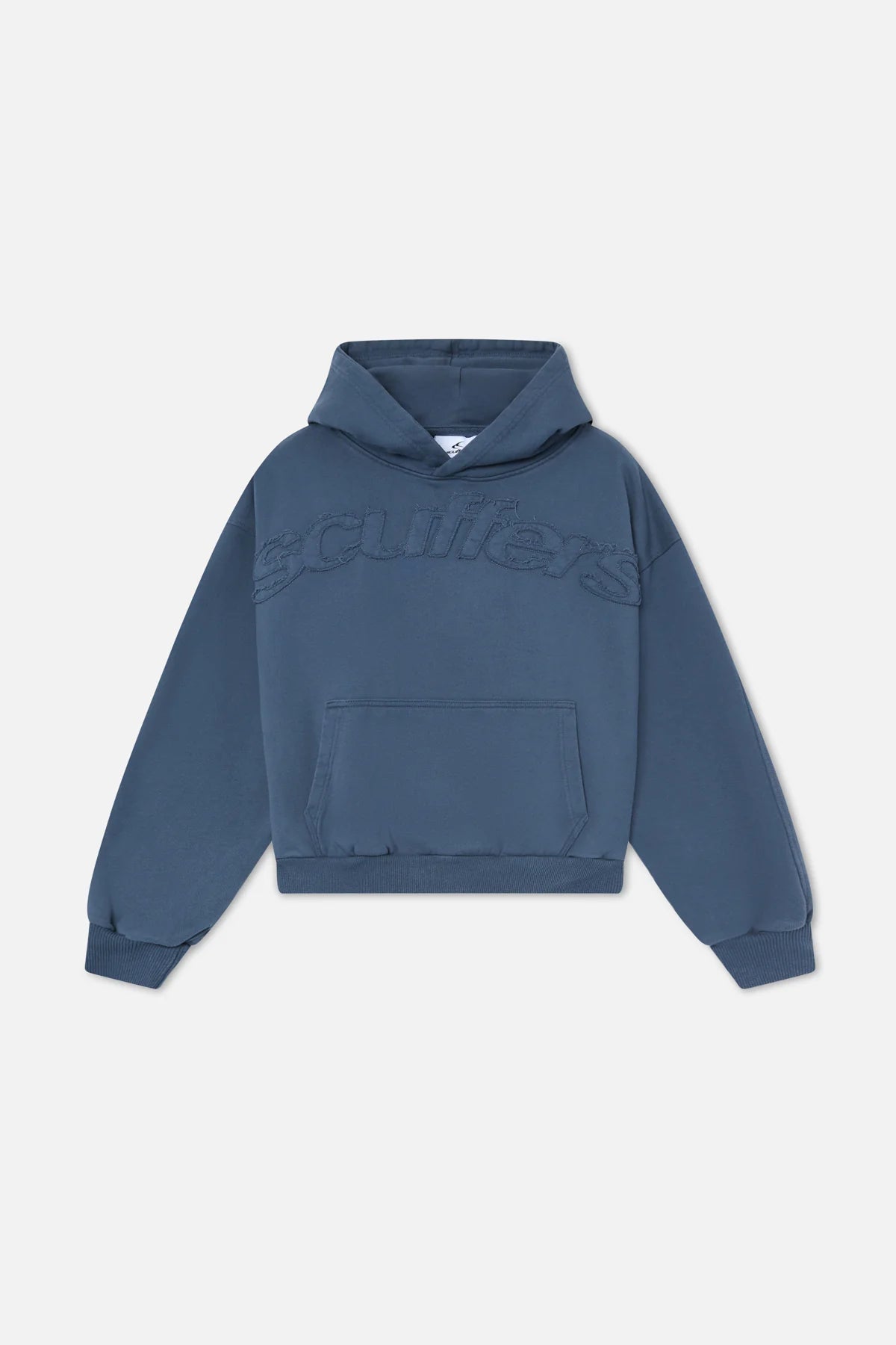 Raw Blue Scuffers Hoodie Y2K