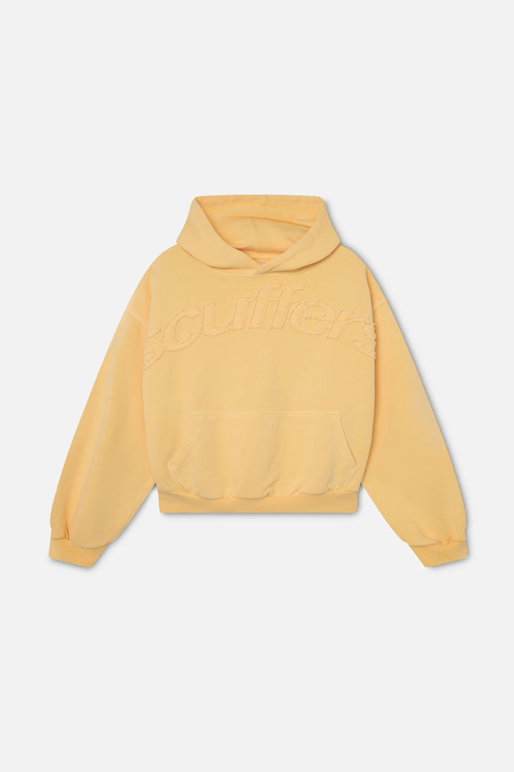Raw Yellow Scuffers Hoodie Y2K