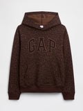 Relaxed Gap Logo Hoodie Cheetah Print