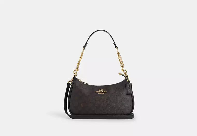 Coach Teri Shoulder Bag In Signature Canvas TRENDING
