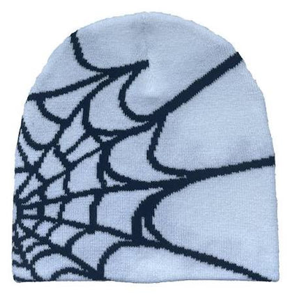 Y2K Knit Spider Web Fashion Hat TRENDING