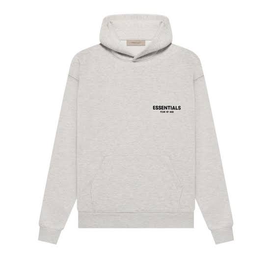Fear of God Essentials Fleece Light Heather Hoodie (FW24)